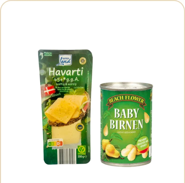 Gastro — ukázka sortimentu