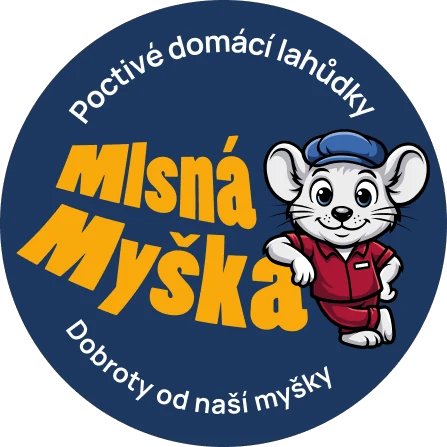 Mlsná myška — logo značky
